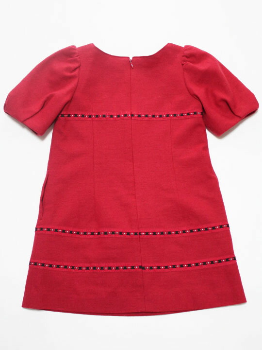 秋冬物 新入荷 トッカ Tocca Bambini 100cm 半袖ワンピース 赤 中古 子供服 キッズ Kids 女の子 秋冬 Hazelwoodconst Com