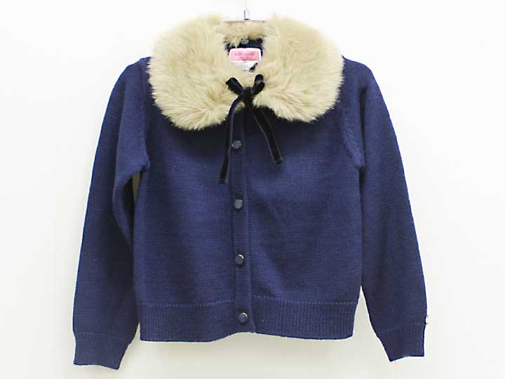 ケイトスペード　キッズ子供服150 カーディガン　フォーマル　リボン　ビジュー