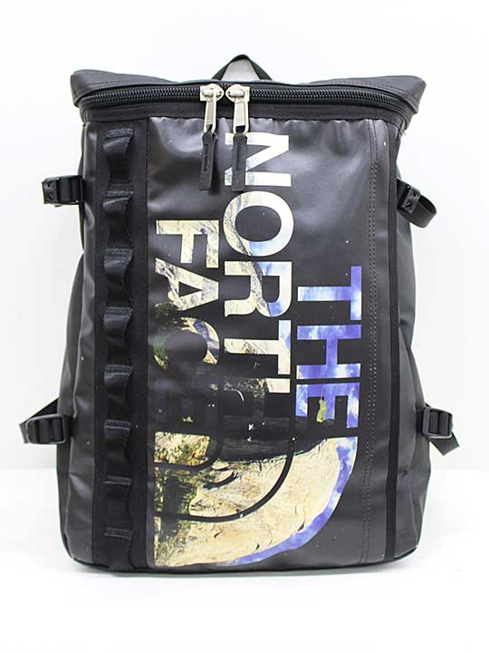 【SALE】ザノースフェイス ヒューズボックスリュック メンズ ブラック【中古】 ★｜セカンズ＆キッズセカンズ