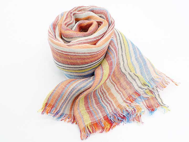 楽天市場】ETRO エトロ ストール 20135 ブラウン Lin-Flax100