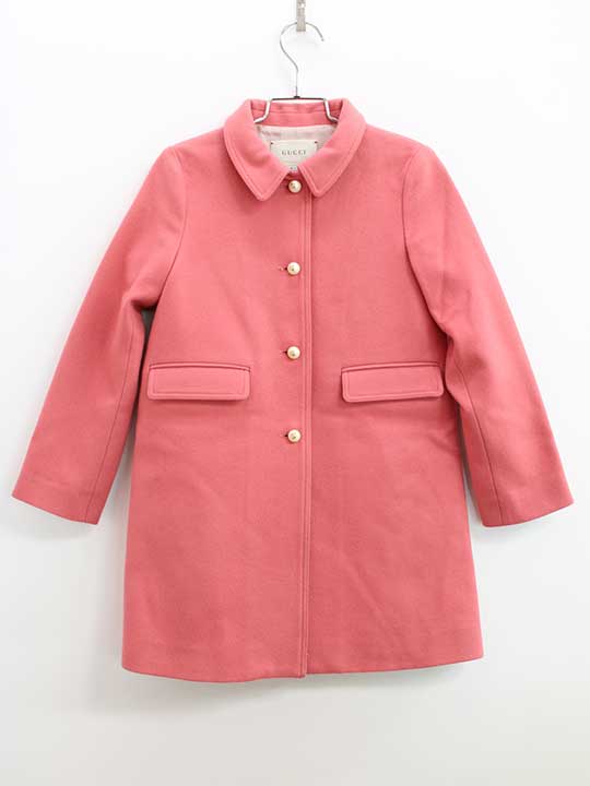 楽天市場】【グッチ】Gucci キッズ 子供服 ムートン ダッフルコート