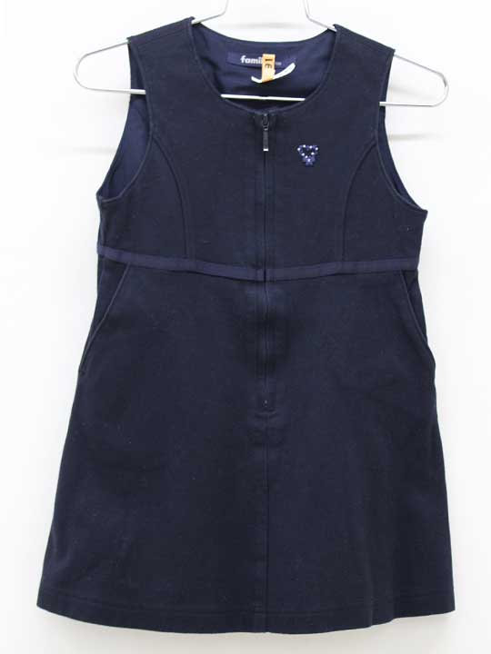 楽天市場】□ファミリア/familiar□100cm ジャンパースカート グレー