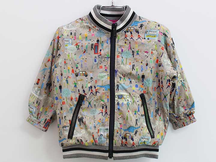 Paul Smith キッズ ジャケット 150cm 12A フォーマル 総柄 コラージュ柄甚平オール 4151601 | Paul Smith Junior