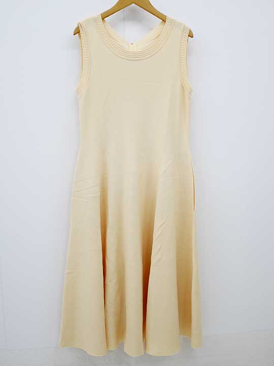 フォクシーブティック Magnolia Dress マグノリアドレス 40 レディース  ライトオレンジ【中古】▼