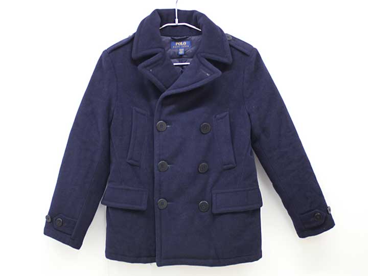 楽天市場】ポロ ラルフローレン ボーイズサイズのピーコート POLO by
