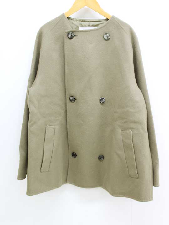 楽天市場】GALERIE VIE ギャルリー ヴィー コート ウール ライトグレー