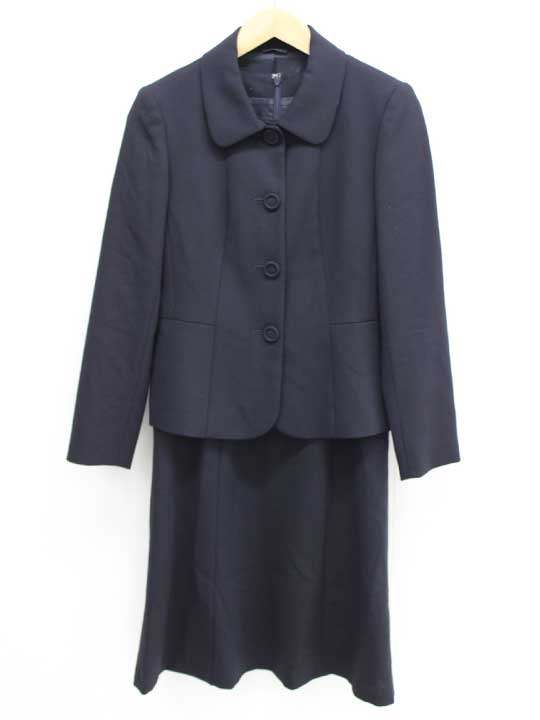 楽天市場】【SALE】‡ANAYI/アナイ‡ウールジョーゼットクルーワンピース