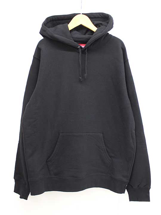 【割り引き】シュープリーム MARLOLM ボンネットパーカー L メンズ 黒いこと/黒【中古】】 ‡