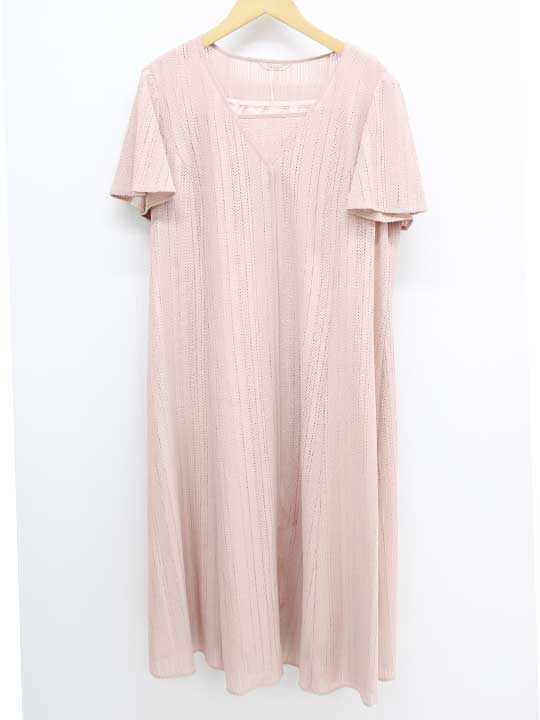 ローズティアラ ナチュラルレースワンピース 42 レディース サクラ色【新品未当て嵌める品】【新入荷】‡
