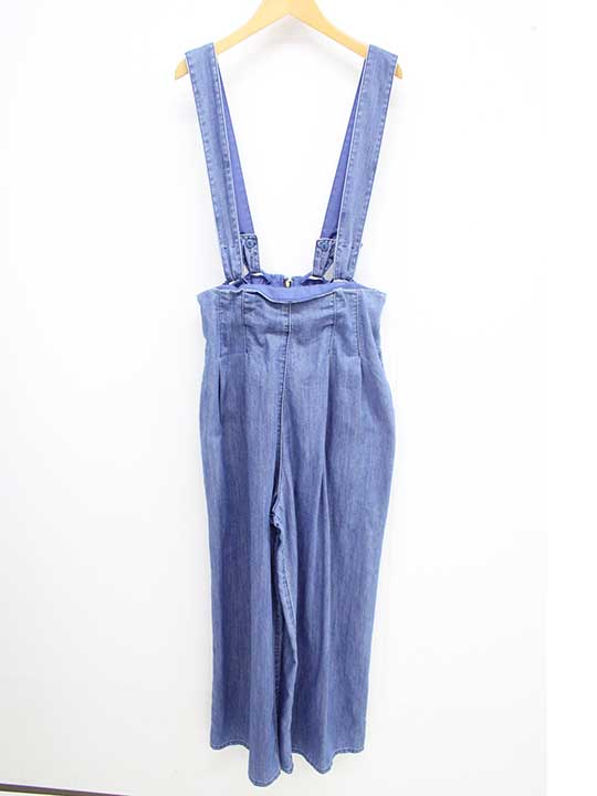 ジェンヌ ２WAYハイウエストリラックスデニムパンツ XL レディース インディゴ【中古】【新入荷】‡
