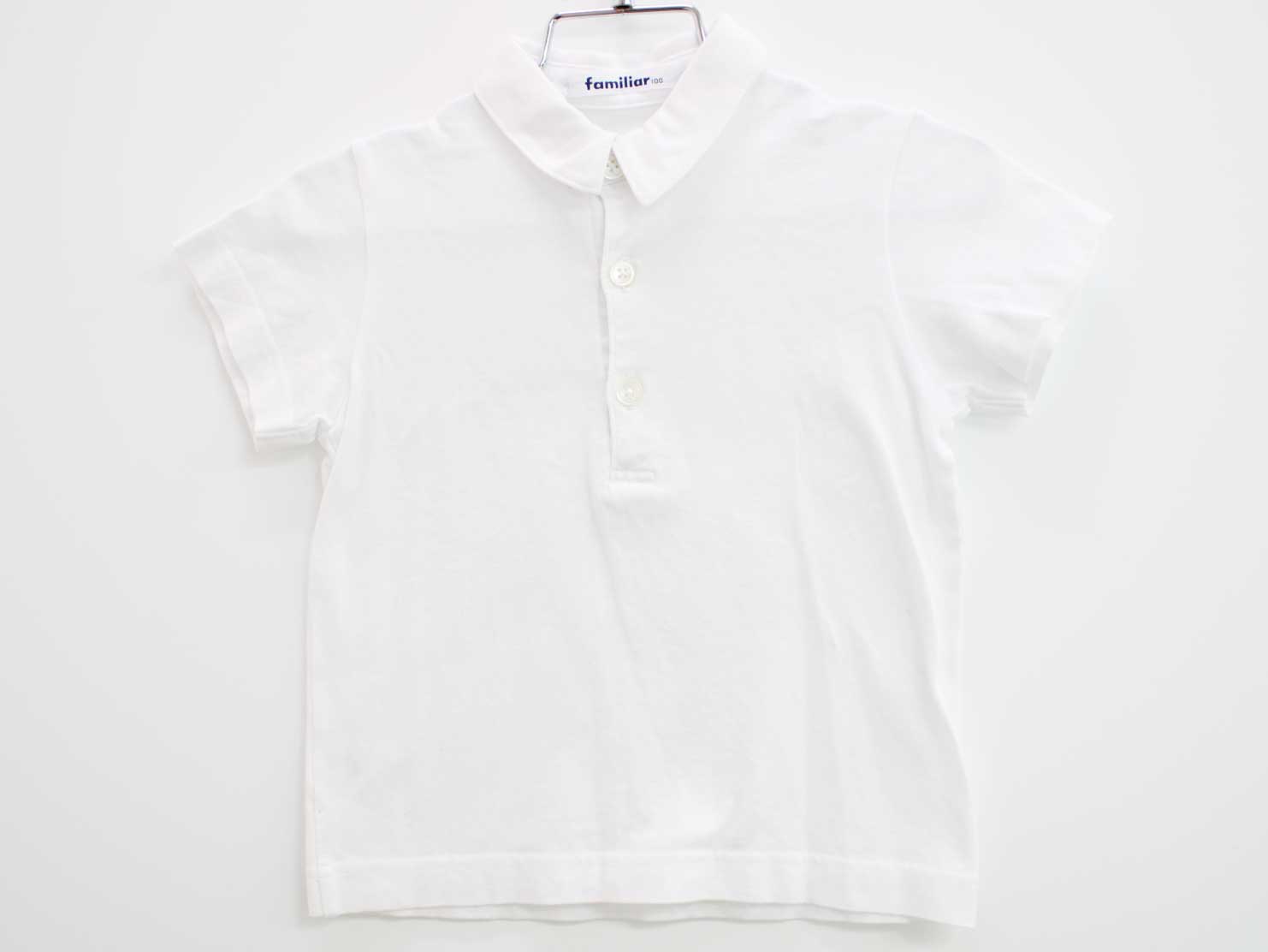 楽天市場】△ファミリア/familiar△110cm 半袖ポロシャツ 白