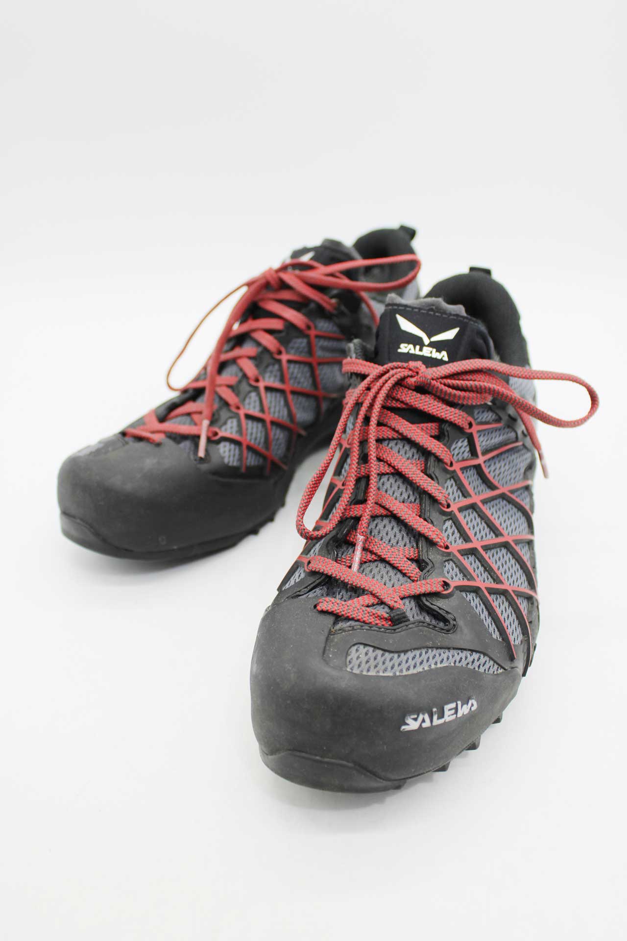 【新規SALE】▽SALEWA/サレワ▽WILD FIRE GTX /ワイルドファイヤーゴアテックス/トレッキングシューズ/アウトドアシューズ/シューズ/靴 ブラック メンズ 7 1/2 【中古】春夏秋冬720142画像