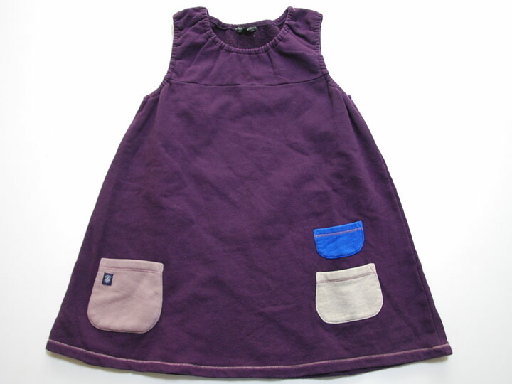 小zuppadizukka/zuppa di zucca■140cm连衣裙/无袖连衣裙紫色童装