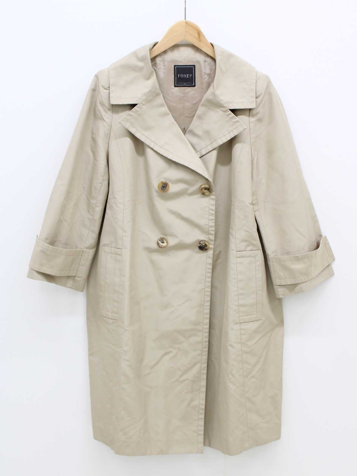楽天市場】【フォクシー】Foxey Pont Neuf パイピング 七分袖 コート
