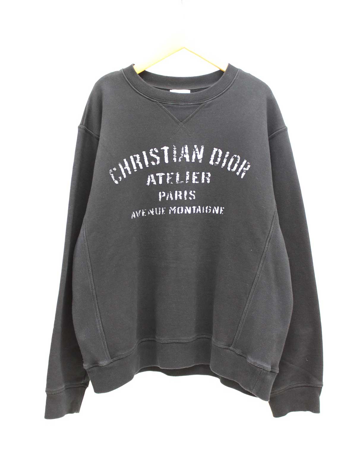 DIOR トレーナー Christian Dior Couture Sweater Black Cashmere Jersey | DIOR