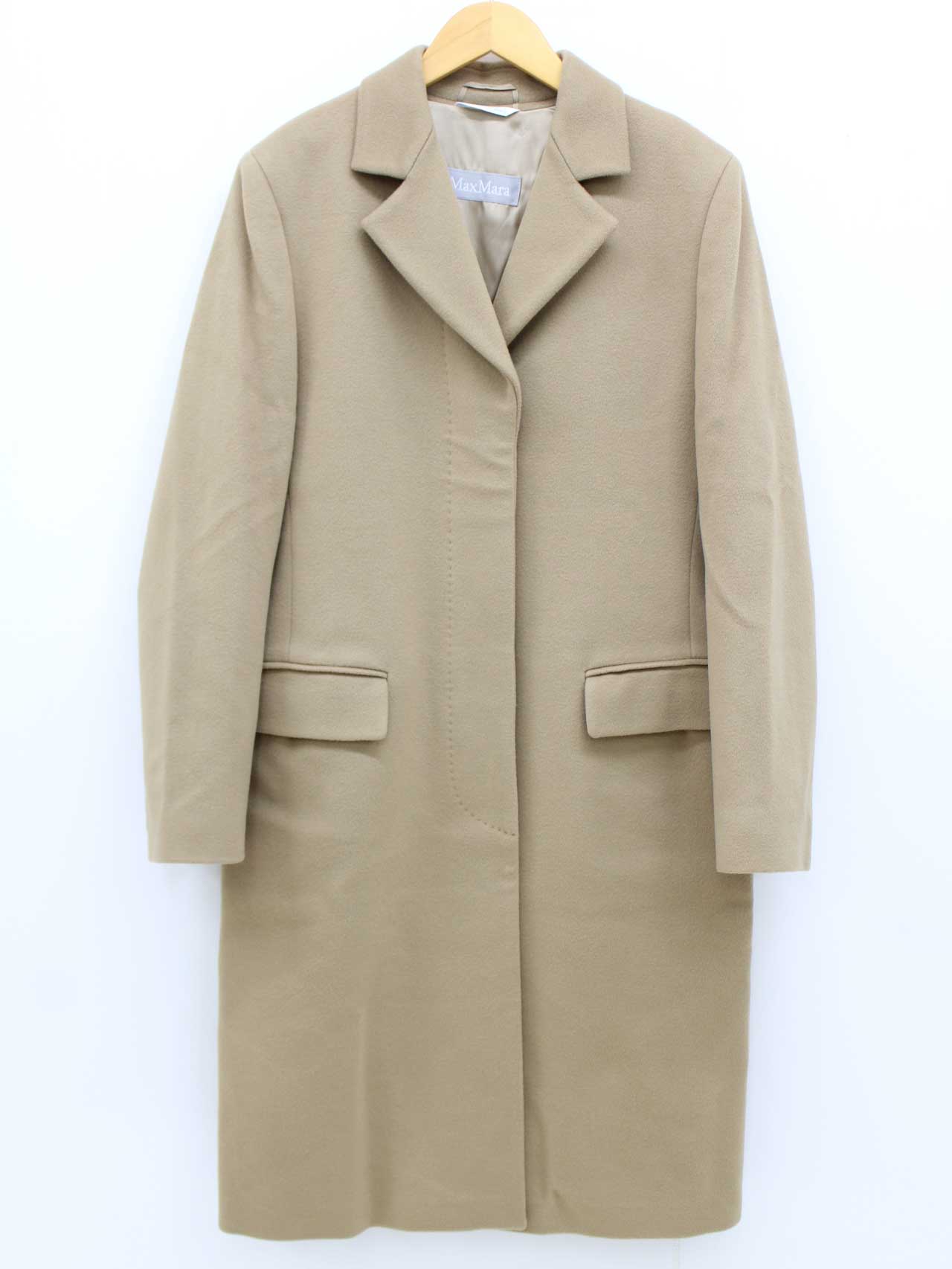 Max Mara マックスマーラ ウール カシミヤ混 ロングコート 42 中古 楽天市場】【マックス マーラ】Max mara カシミヤ混 ハイネック ウール