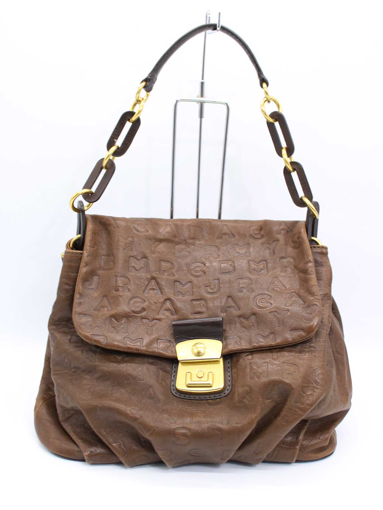 【マークバイマークジェイコブス】ショルダーバッグ　茶色 MARC BY MARC JACOBS - マークバイマークジェイコブス