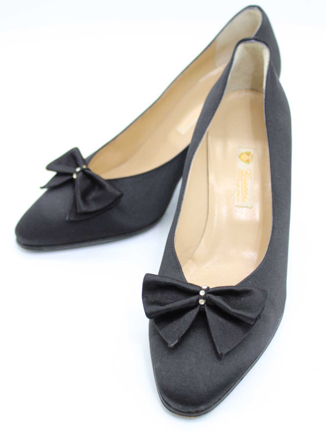 GUCCI グッチフラットシューズ バレエシューズ　ブラック　バンブー36.5 GUCCI グッチフラットシューズ バレエシューズ ブラック