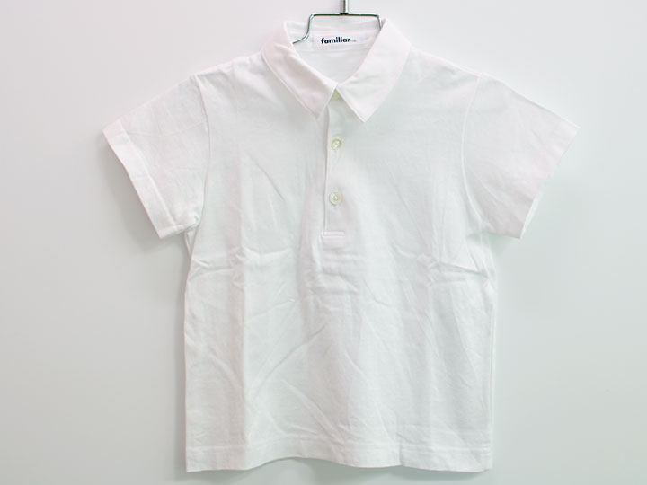 楽天市場】△ファミリア/familiar△110cm 半袖ポロシャツ 白