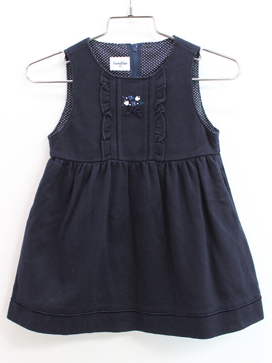 【新品未使用】ファミリア　濃紺　ジャケット　ジャンパースカート　セットアップ 楽天市場】【新規値下げ!】△ファミリア/familiar△90cm