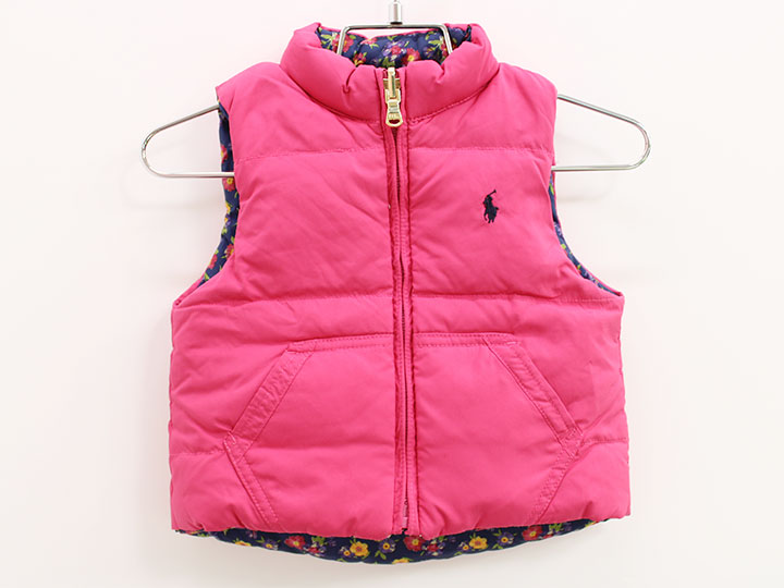 楽天市場】△ラルフローレン/Ralph Lauren△90cm ダウンベスト ピンク