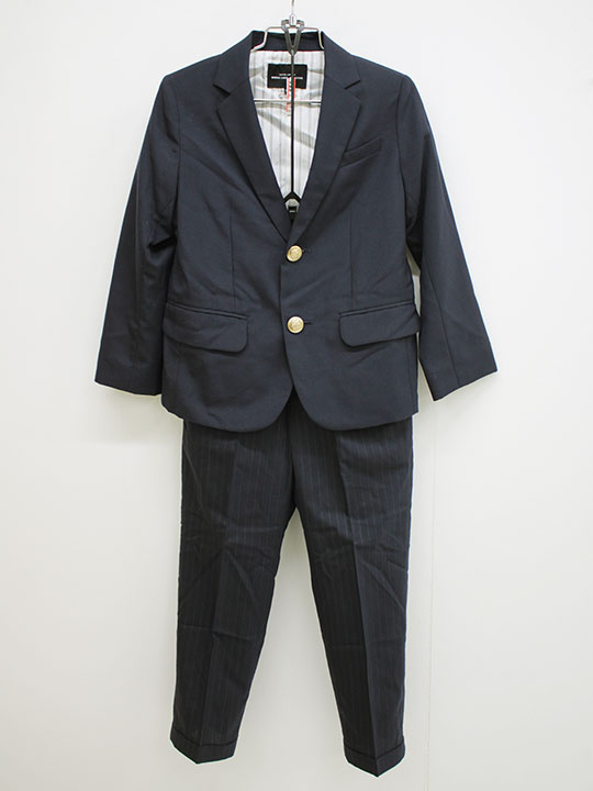 green label relaxing フォーマルスーツ 125cm green label relaxing 【キッズスーツ5点SET】グリーンレーベル