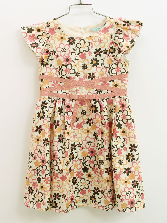 楽天市場】【150−160cm】コッティオレンジ ドレス／トッカ