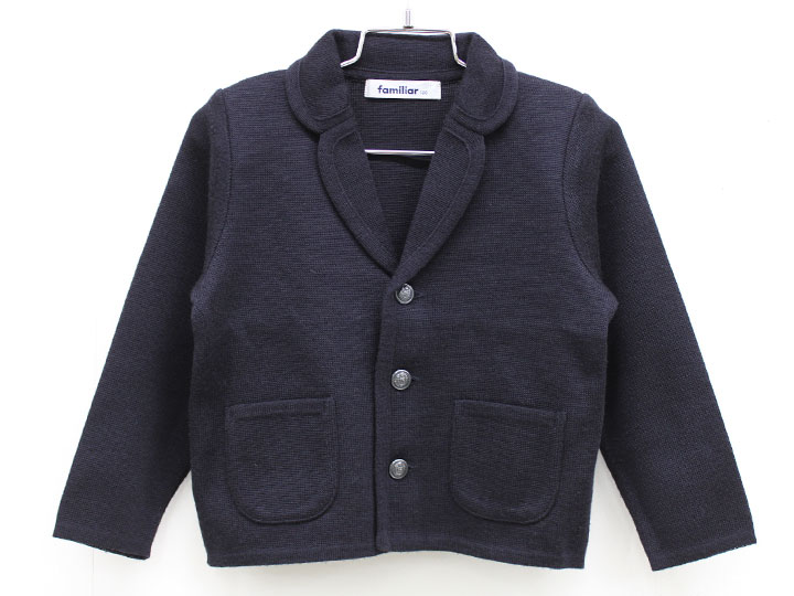 楽天市場】△ファミリア/familiar△100cm ニットジャケット/ブレザー