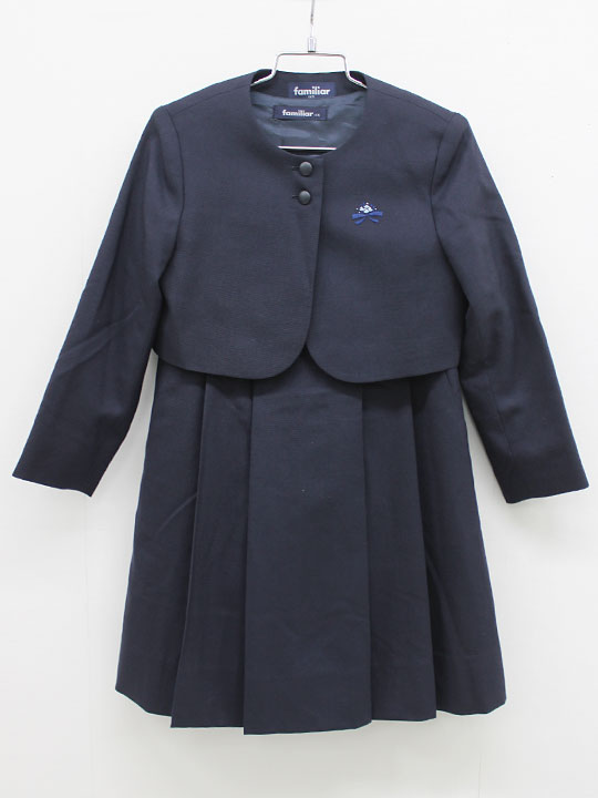 【SALE!】ファミリア アンサンブル 115cm キッズ 女児 濃紺【中古】▲｜セカンズ＆キッズセカンズ
