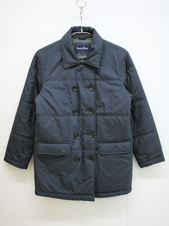 楽天市場】【familiar】ファミリア チェック ウールコート 赤 120cm