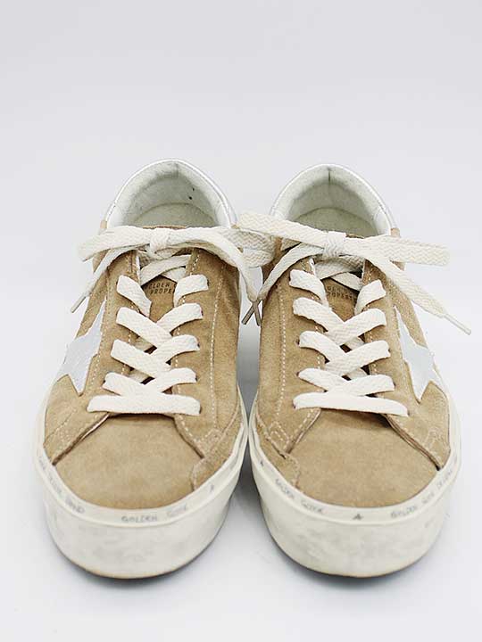 ゴールデングース ドゥーズィエムクラス取扱 HISTAR SUEDE SNEAKER スウェードスニーカー 39 ベージュ レディース【中古】【新入荷】 □