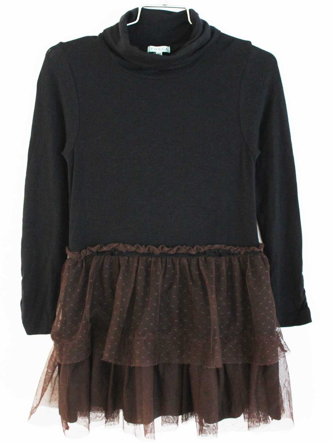 楽天市場】TOCCA トッカ 長袖ワンピース キッズサイズ:120 ネイビー