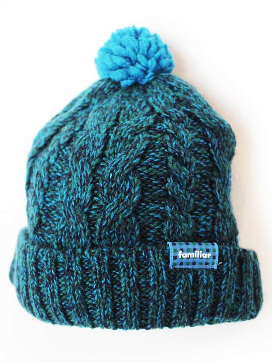 楽天市場】【familiar】ファミリア デザインウールニットキャップ
