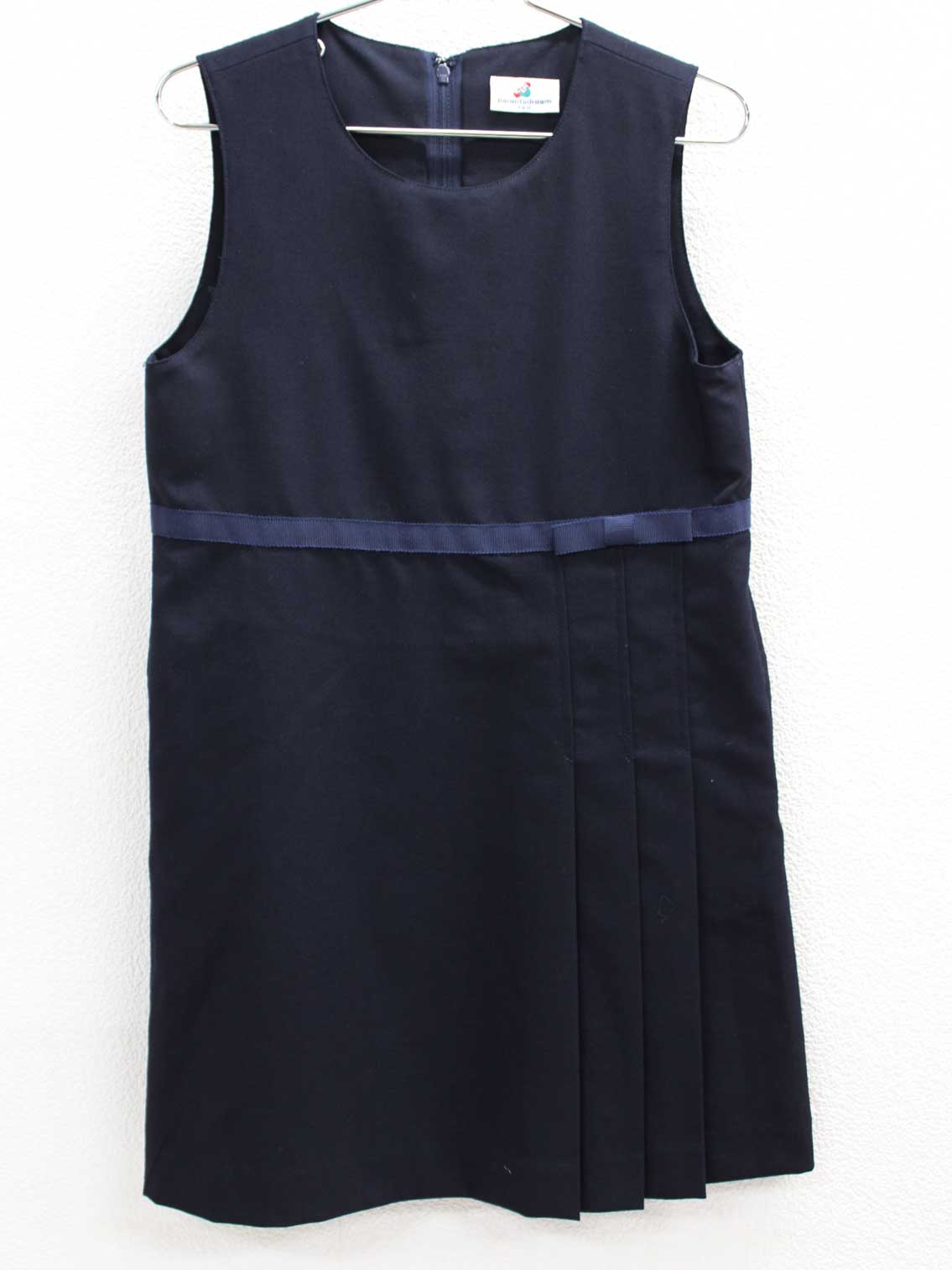 新入荷 ペアレンツドリーム Parentdream 1cm ジャンパースカート 濃紺 フォーマル お受験 面接 見学会 説明会 お稽古 お教室 通塾 通学 スクール 冠婚葬祭 中古 子供服 キッズ Kids 女の子 Daicelssa Az Com