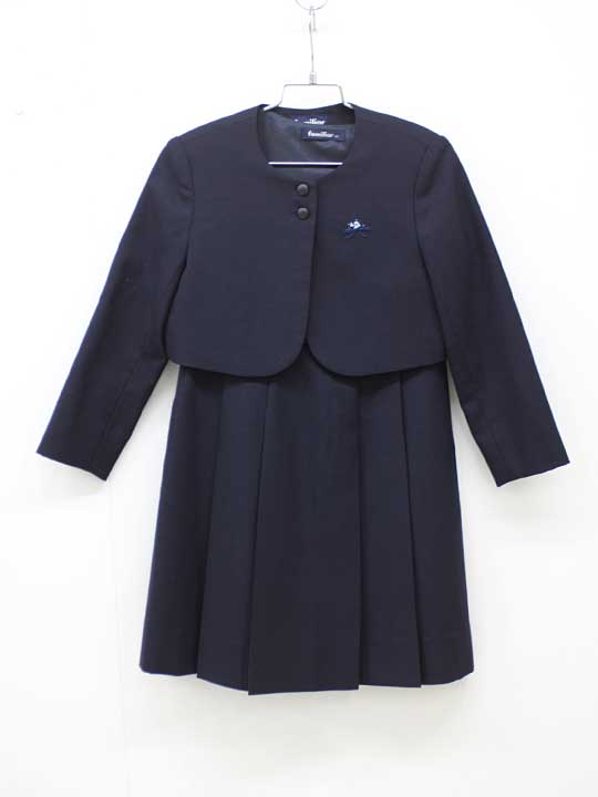 【値下げ!】ファミリア アンサンブル 120cm キッズ 女児 濃紺【中古】■ 13,930円