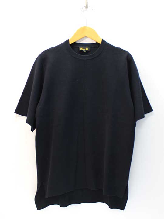 【SALE】ドゥロワー 16Gミラノクルーネックショートスリーブニット 1 レディース ブラック【中古】〓|セカンズ&キッズセカンズ