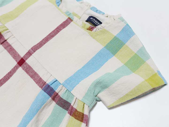 Sale 69 Off バーバリー Burberry 90cm 半袖ワンピース アイボリー系 チェック ブルマ付 中古 子供服 キッズ Kids ベビー服 Baby 女の子 夏 Whitesforracialequity Org
