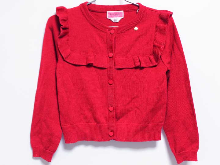 ケイトスペード　キッズ　キルティング　ジャケット　カーディガン　130 中古Kate spade ケイトスペード ニューヨーク