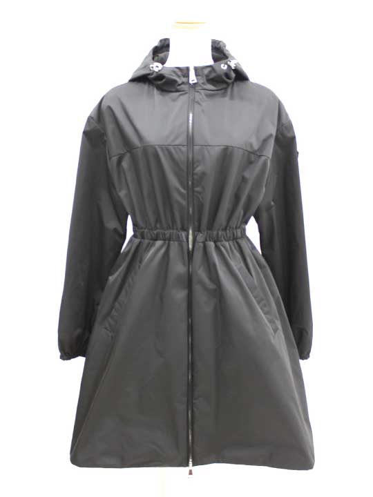 Size 1★タイムセール☆Moncler★ロング丈FERフート付きコート MONCLER モンクレール フーディット ロング ダウン コート Hirma