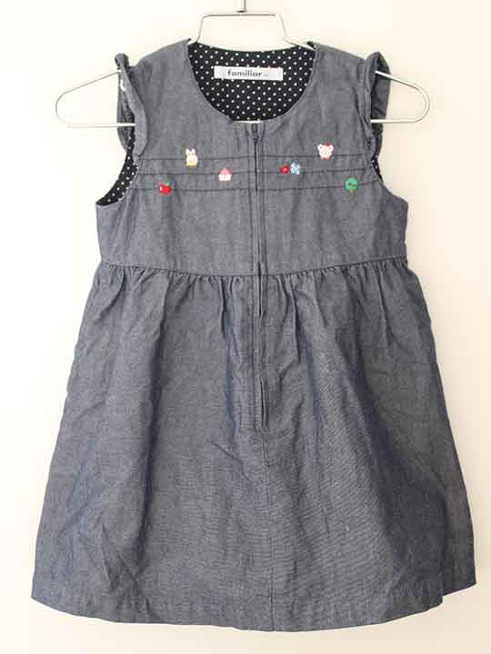 ファミリア ジャンパースカート 90 ファミリア familiar ジャンパースカート 90サイズ 女の子 子供