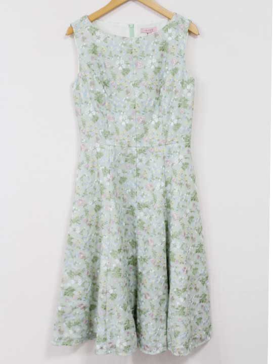 TOCCA 2020 トッカ FLOWER FRIENDS ドレス グリーン ０ TOCCA 2020 トッカ FLOWER FRIENDS ドレス グリーン 0
