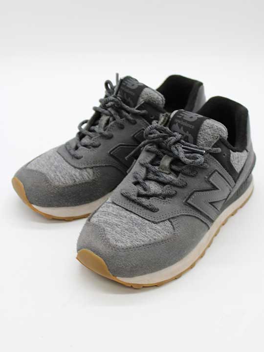 新入荷 New Balance ニューバランス Wl574rbb ローカットスニーカー シューズ カジュアル おしゃれ 靴 グレー レディース 22 0cm 中古 春夏秋冬 Francophile Dk