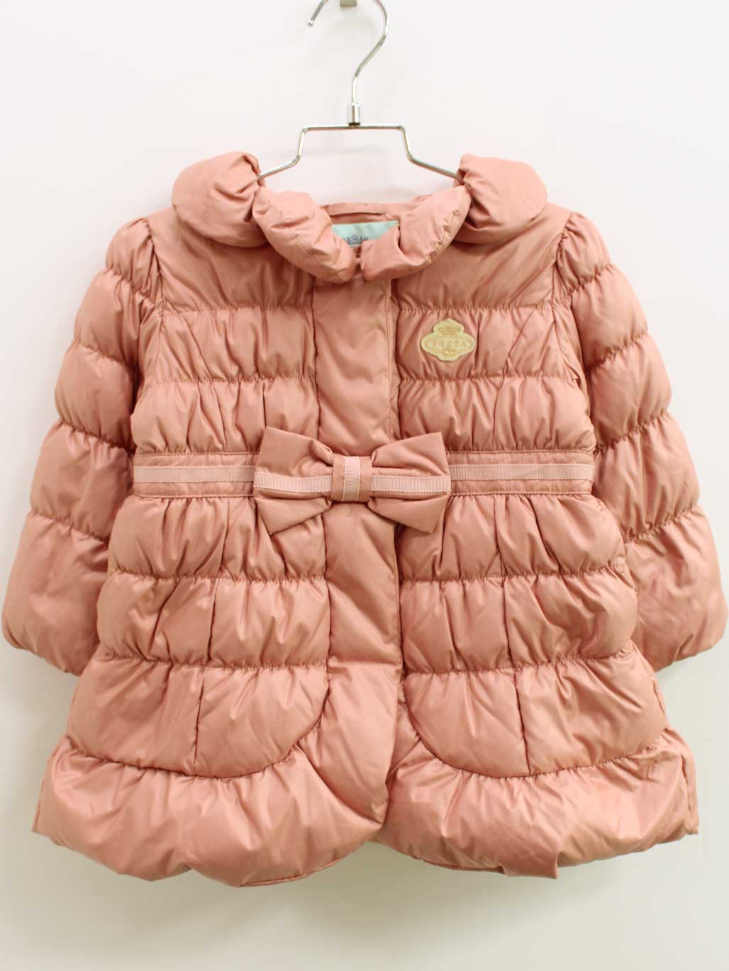 新品未使用　TOCCA ピンク ダウンコート 140 メゾピアノ ダウンコート 140 ピンク 未使用 - メルカリ