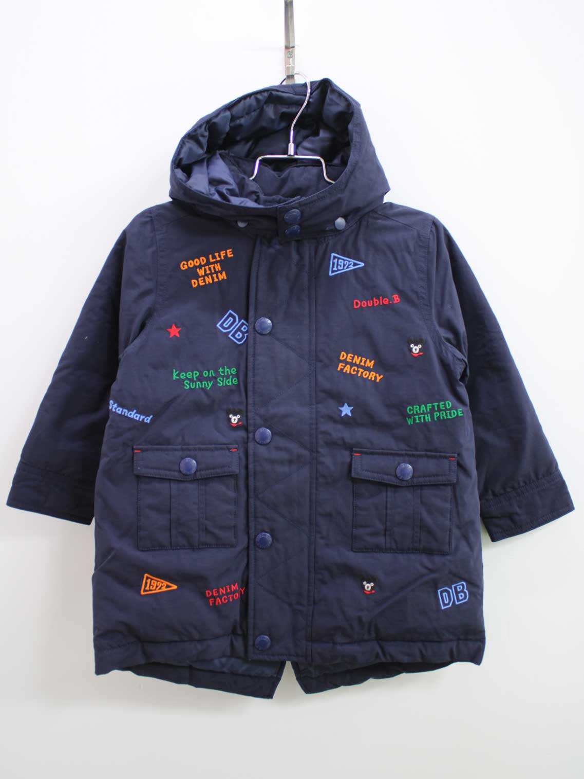 楽天市場】ミキハウス mikihouse ダウンコート (110cm-140cm)［13-3803