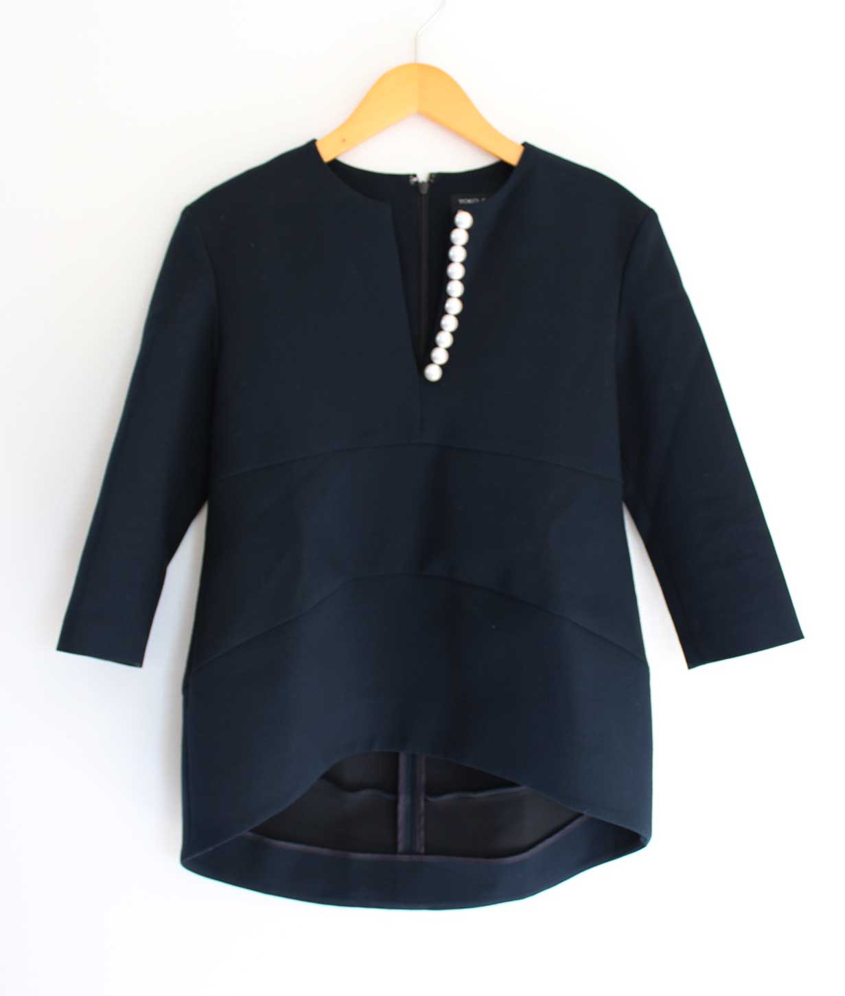 Theory luxe - セオリーリュクス Striped Ponte mibbi ショート