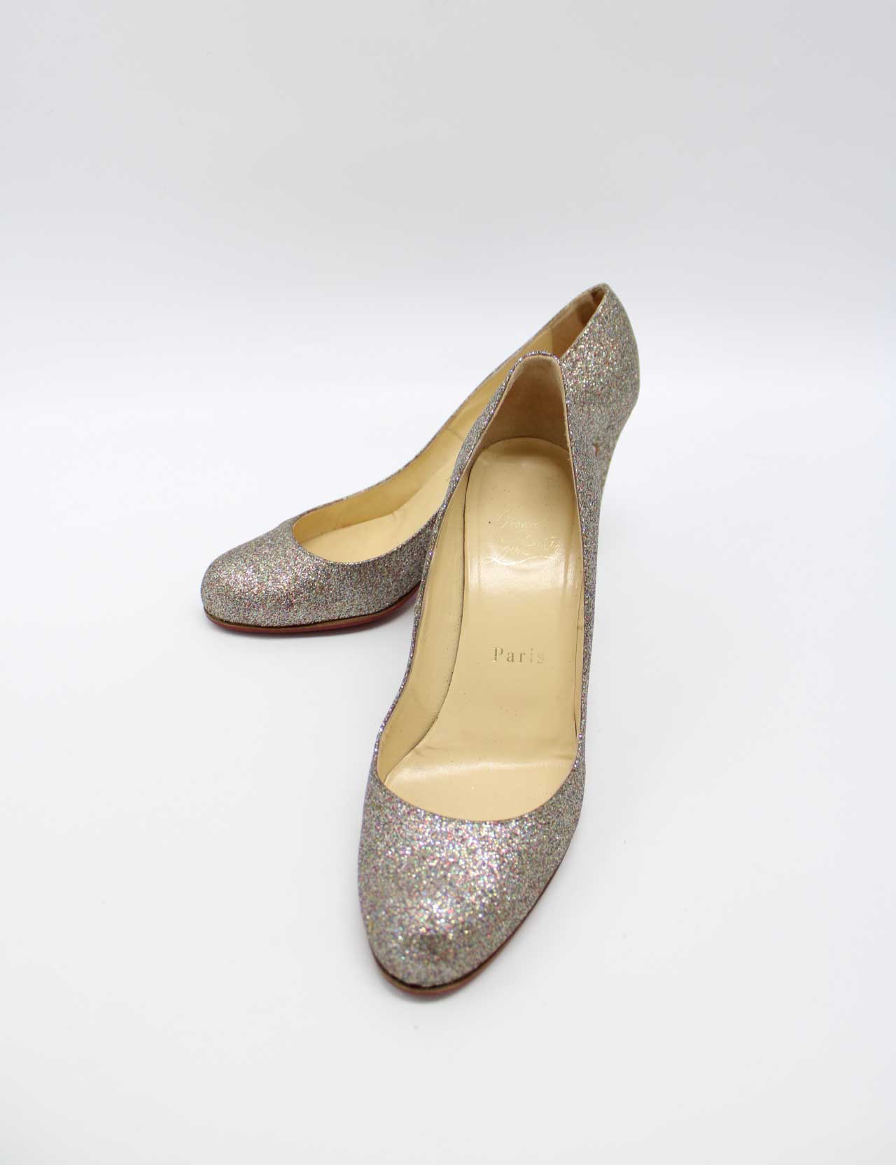 美品 クリスチャンルブタン パンプス　ハイヒール ラメ 23cm 楽天市場】【SALE】△Christian Louboutin/クリスチャンルブタン