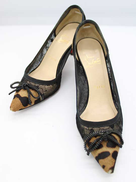 J&M Davidson / レオパード バレエシューズ 35ハーフ J&M Davidson / レオパード バレエシューズ 35ハーフ