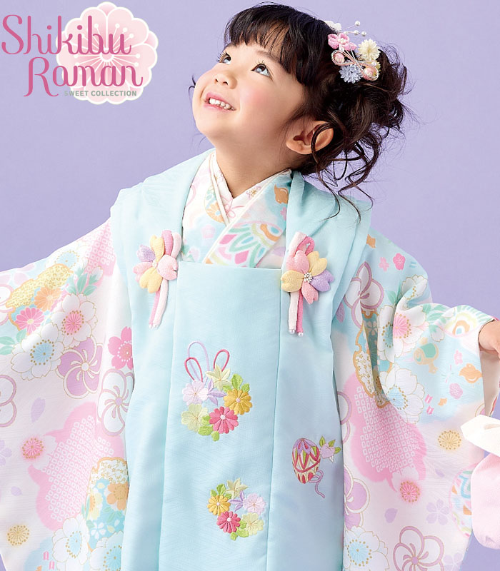 楽天市場】七五三 着物 3歳 女の子 被布セット KAGURA カグラ ブランド 