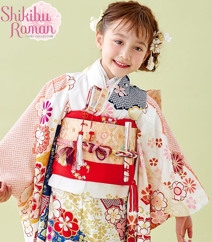 【楽天市場】七五三 着物 7歳 女の子 着物フルセット 式部浪漫