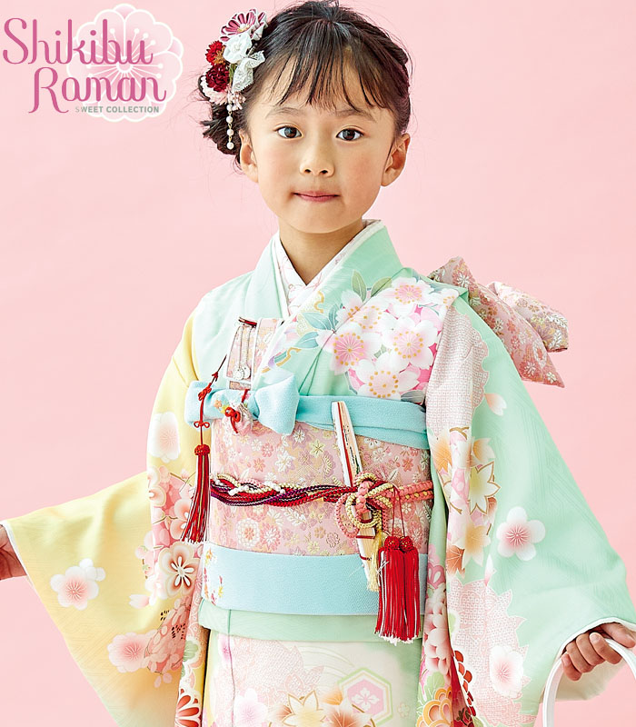【楽天市場】七五三 着物 7歳 女の子 着物フルセット 式部浪漫 